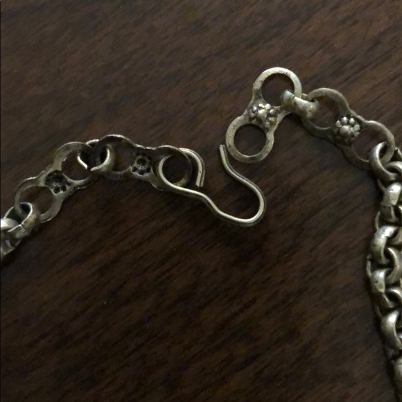 Choker necklace in silver color - Picture 2 of 5